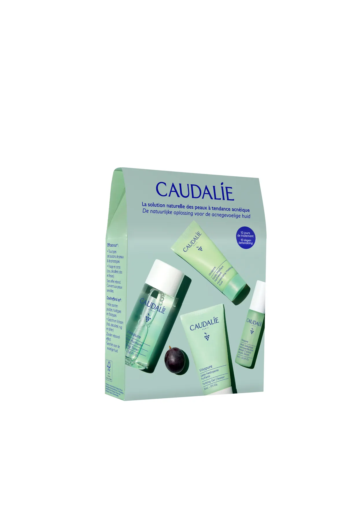 CAUDALIE SET VINOPURE STARTER KIT 5ST