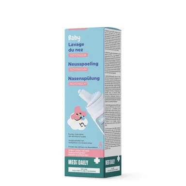 MEDI DAILY Lavage du Nez Bébé - Isotonique 100ml