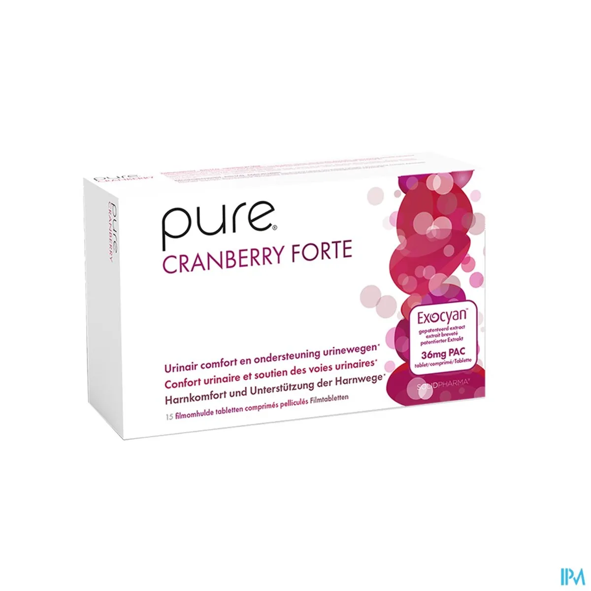 Pure Cranberry Forte 15 Comprimés