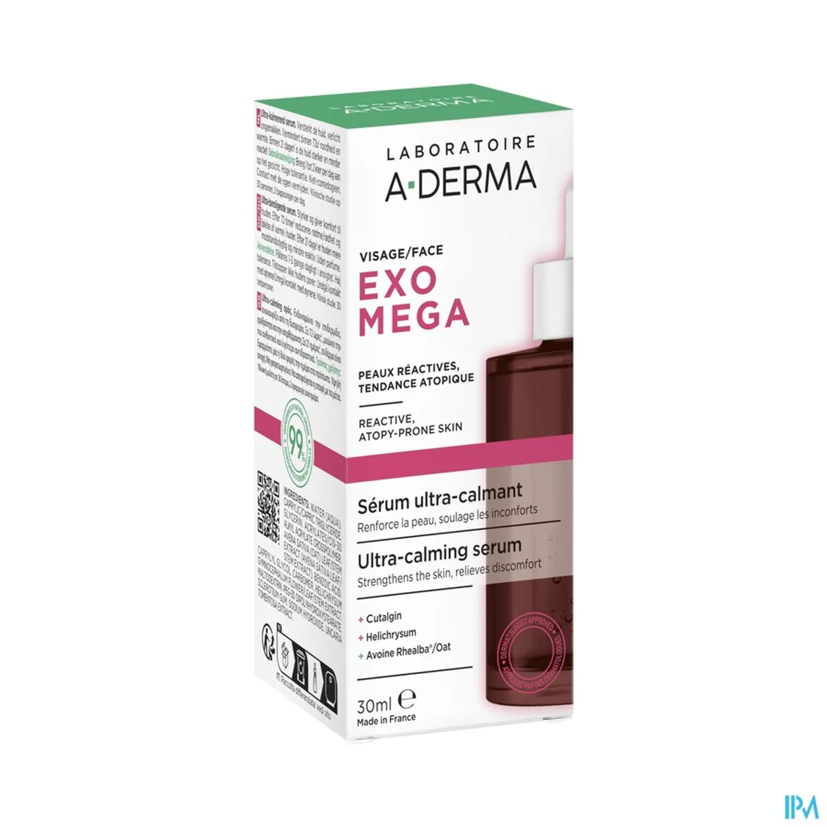 A-Derma Exomega Sérum Ultra-Calmant 30ml
