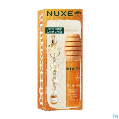 Nuxe Rêve de Miel Soin Lèvres au Miel Or + Etui