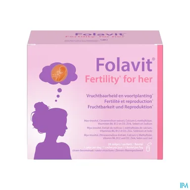 Folavit Fertility For Her 28 Sachets
