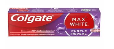 Colgate Max White Dentifrice Purple Reveal 75ml