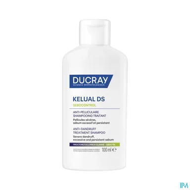 Ducray Kelual DS Sebocontrol Behandelende Anti-roosshampoo 100 ml