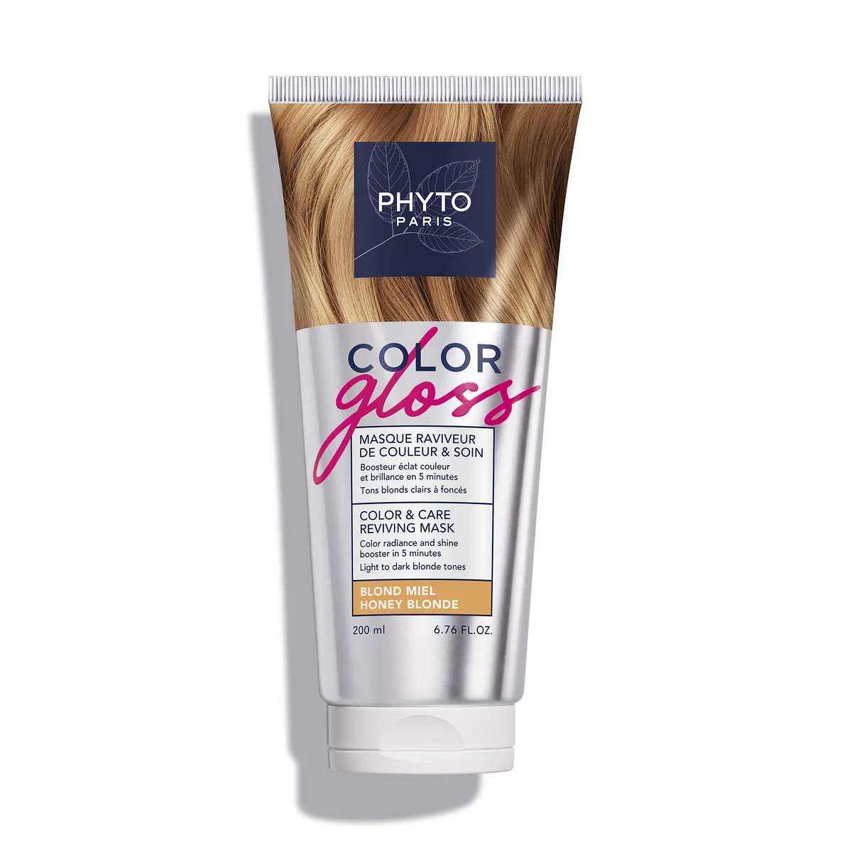 Phyto Color Gloss Masque Raviveur Couleur et Soin Blond Miel 200ml