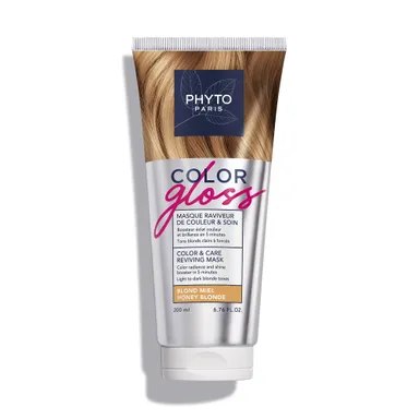 PHYTO COLOR GLOSS REVITALISEREND KLEUR- EN VERZORGINGSMASKER – HONINGBLOND 200 ML
