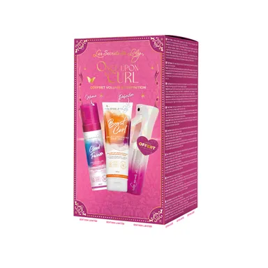 LES SECRETS DE LOLY COFFRET ONCE UPON A CURL - VOLUME & DEFINITION 3ST