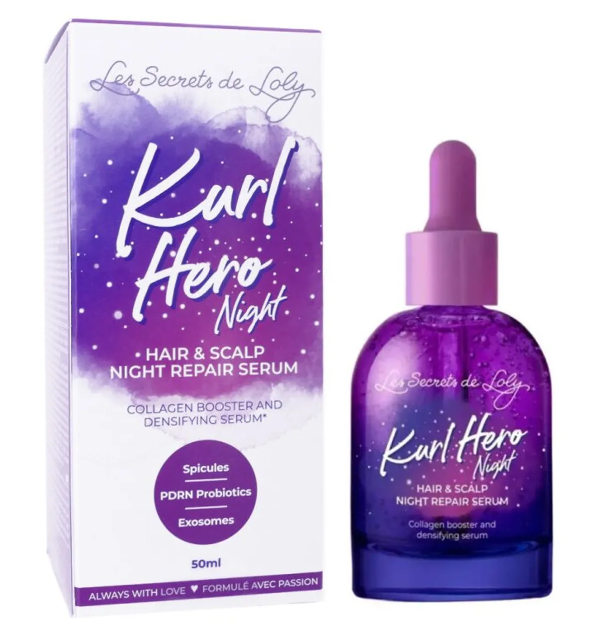 Les Secrets de Loly Kurl Hero Night Sérum 50ml