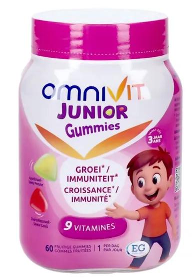 OMNIVIT JUNIOR 60 GUMMIES
