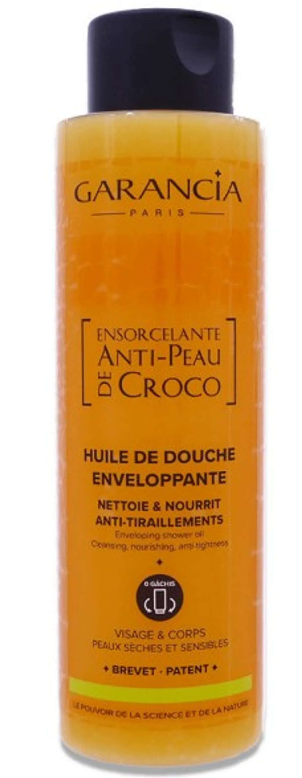 Garancia Ensorcelante Omhullende Doucheolie Tegen Krokodillenhuid 400 ml