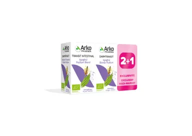 ARKOGELULES ISPAGHUL PSYLLIUM BLOND BIO 45 CAPS 2+1 GT