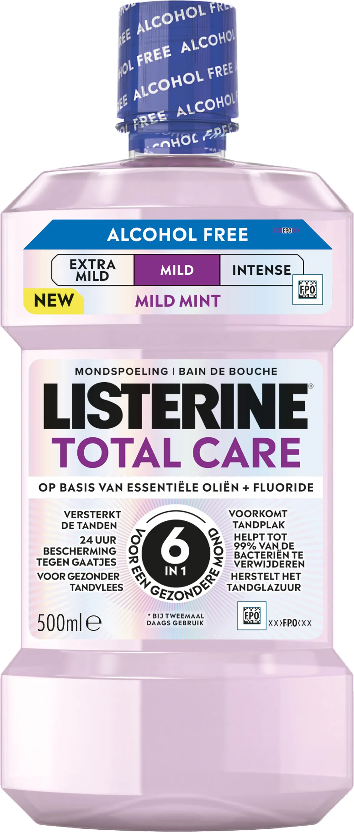 Listerine Total Care Mild Alcoholvrij 500 ml
