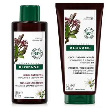 Klorane Coffret Quinine Sérum + Shampooing 2 Produits
