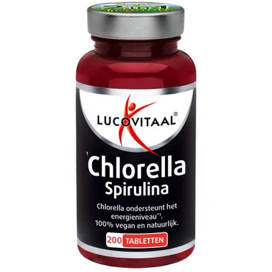 Lucovitaal Chlorella Spirulina 200 tabletten