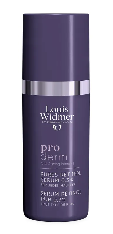 Louis Widmer ProDerm Serum met 0,3% Pure Retinol en Parfum 30 ml
