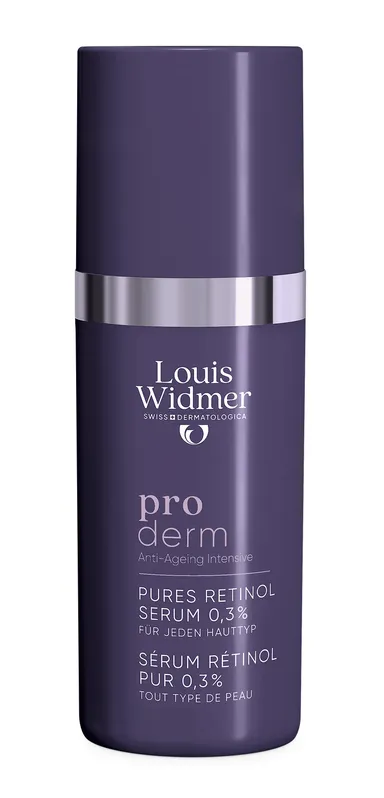 Louis Widmer ProDerm Serum met 0,3% Pure Retinol Zonder Parfum 30 ml