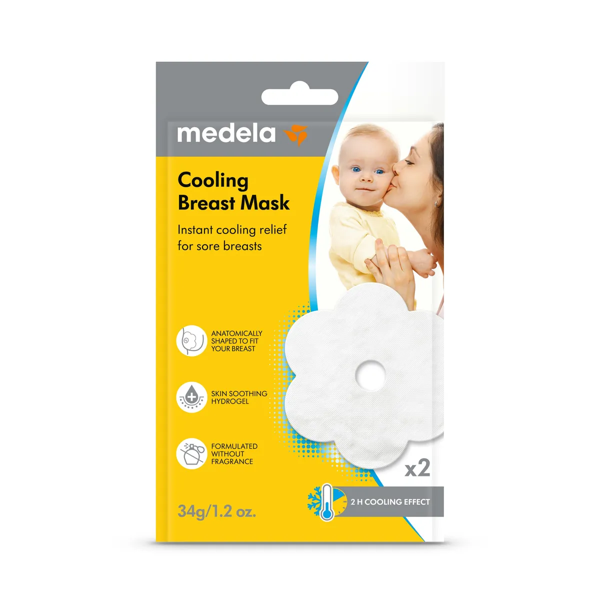 Medela Cooling Breast Mask 2 Stuks