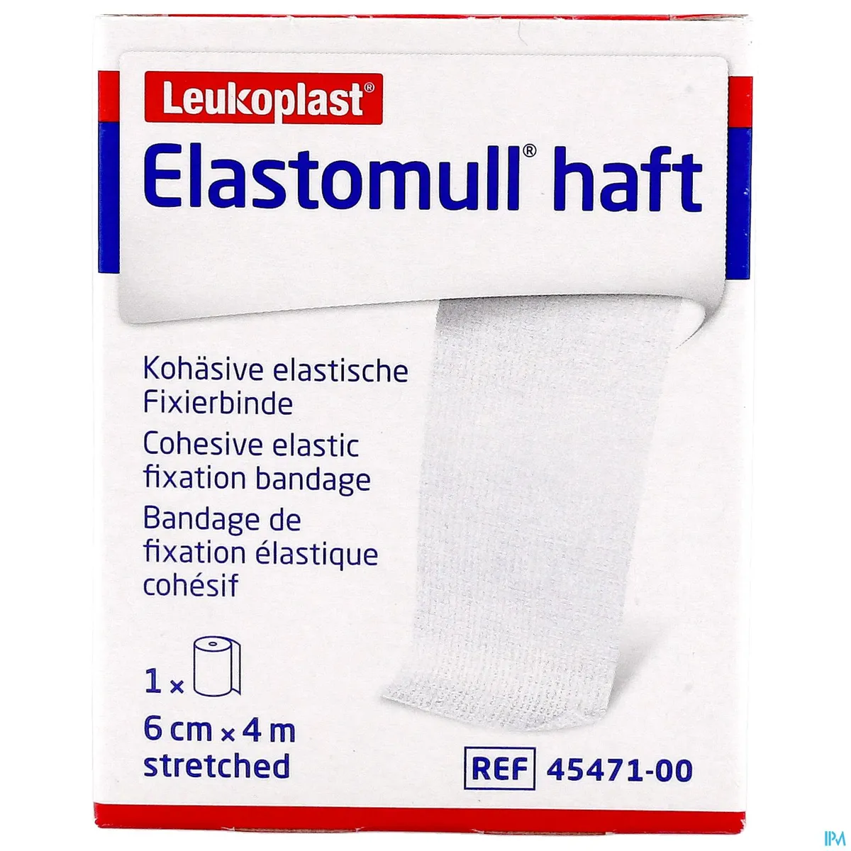 Elastomull Haft Bande Fixation Cohesif 6cmx4m