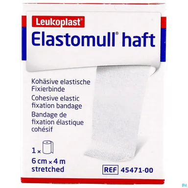 Elastomull Haft Cohesief Fixatieverband 6 cm x 4 m