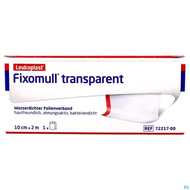 Fixomull T Bevestiging Verband 10cmx 2m