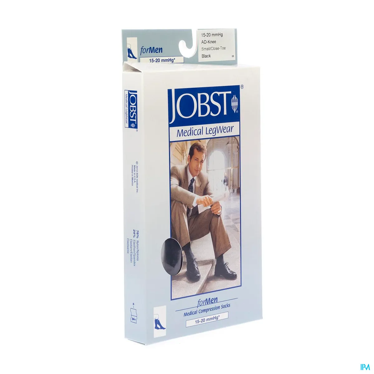 Jobst For Men Socks C1 Mi-bas Blacks 7525301