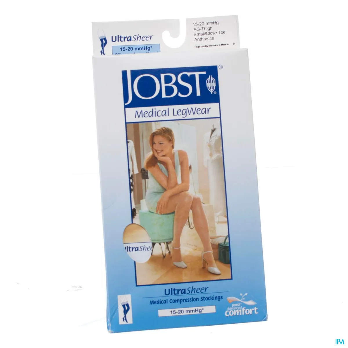 Jobst Ultrasheer Comf.c1 Bas Cuisse Anthracite S