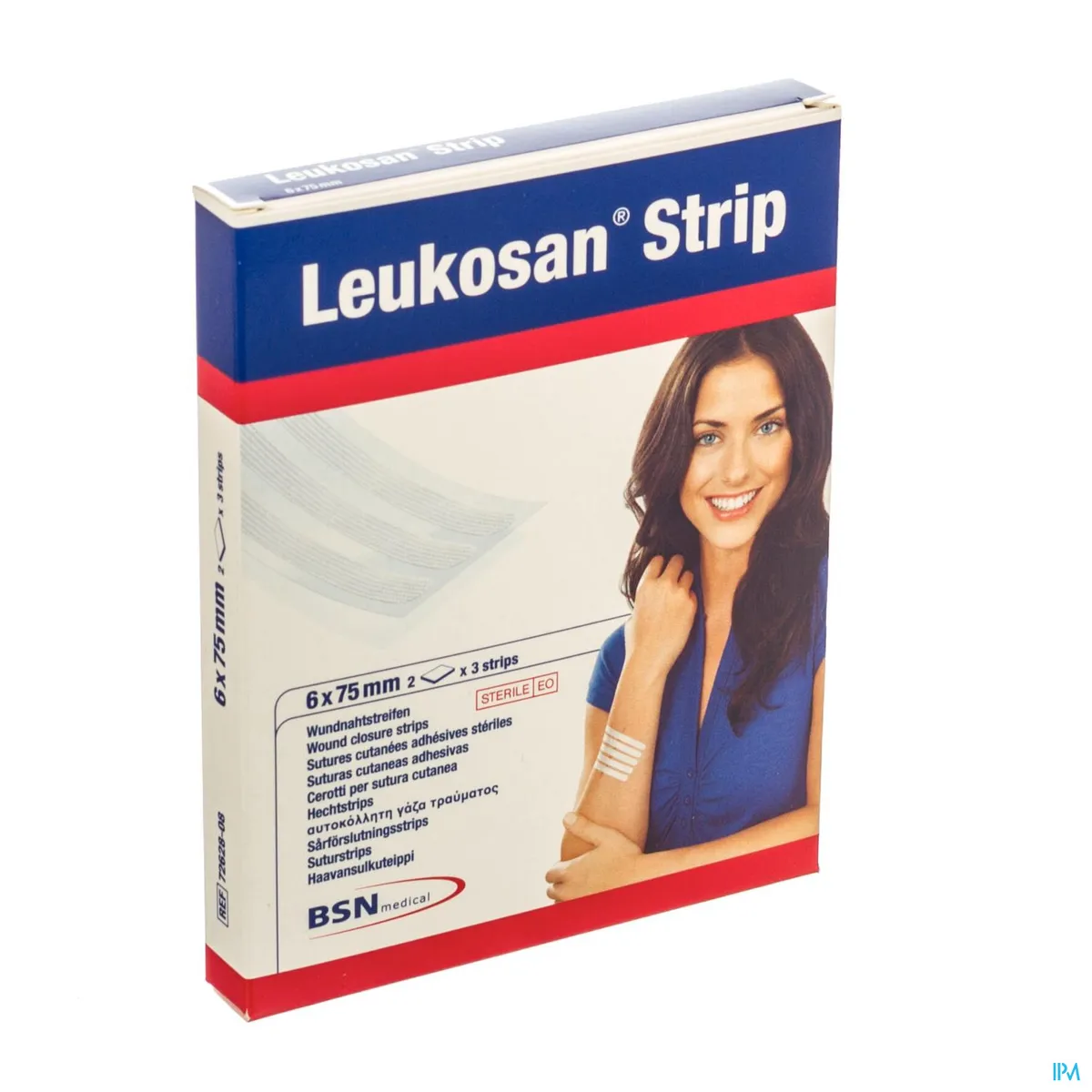 Leukosan Strip Ster 6x 75mm Wit2x 3 7262808