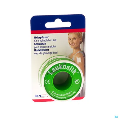 Leukosilk Fourreau Sparadrap 2,5cmx5m