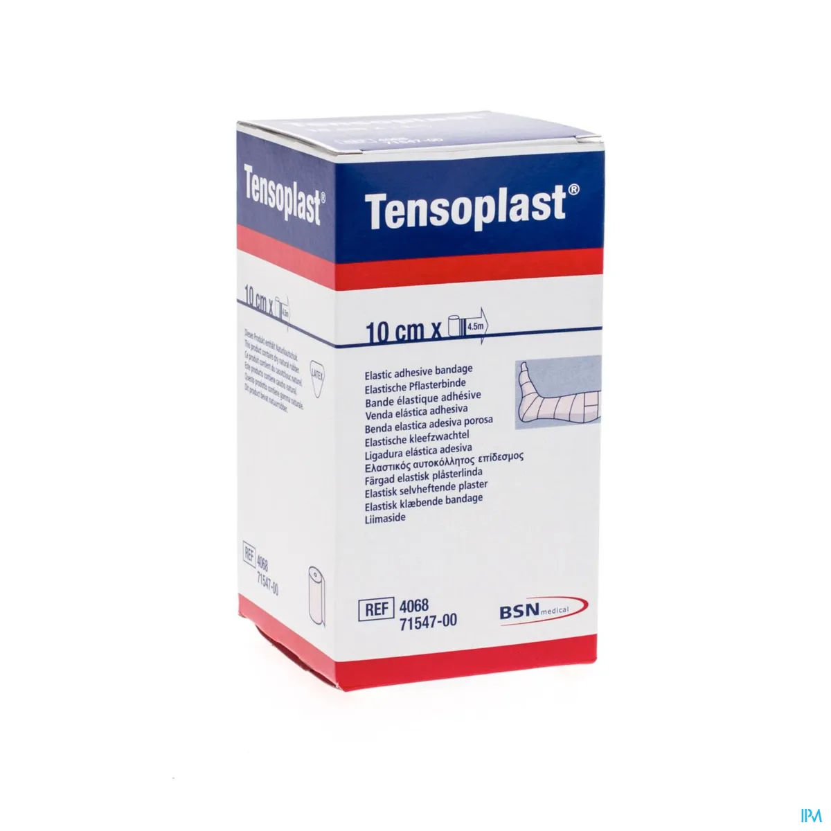Tensoplast Bande Elastique Adhésive 10cmx2,75m