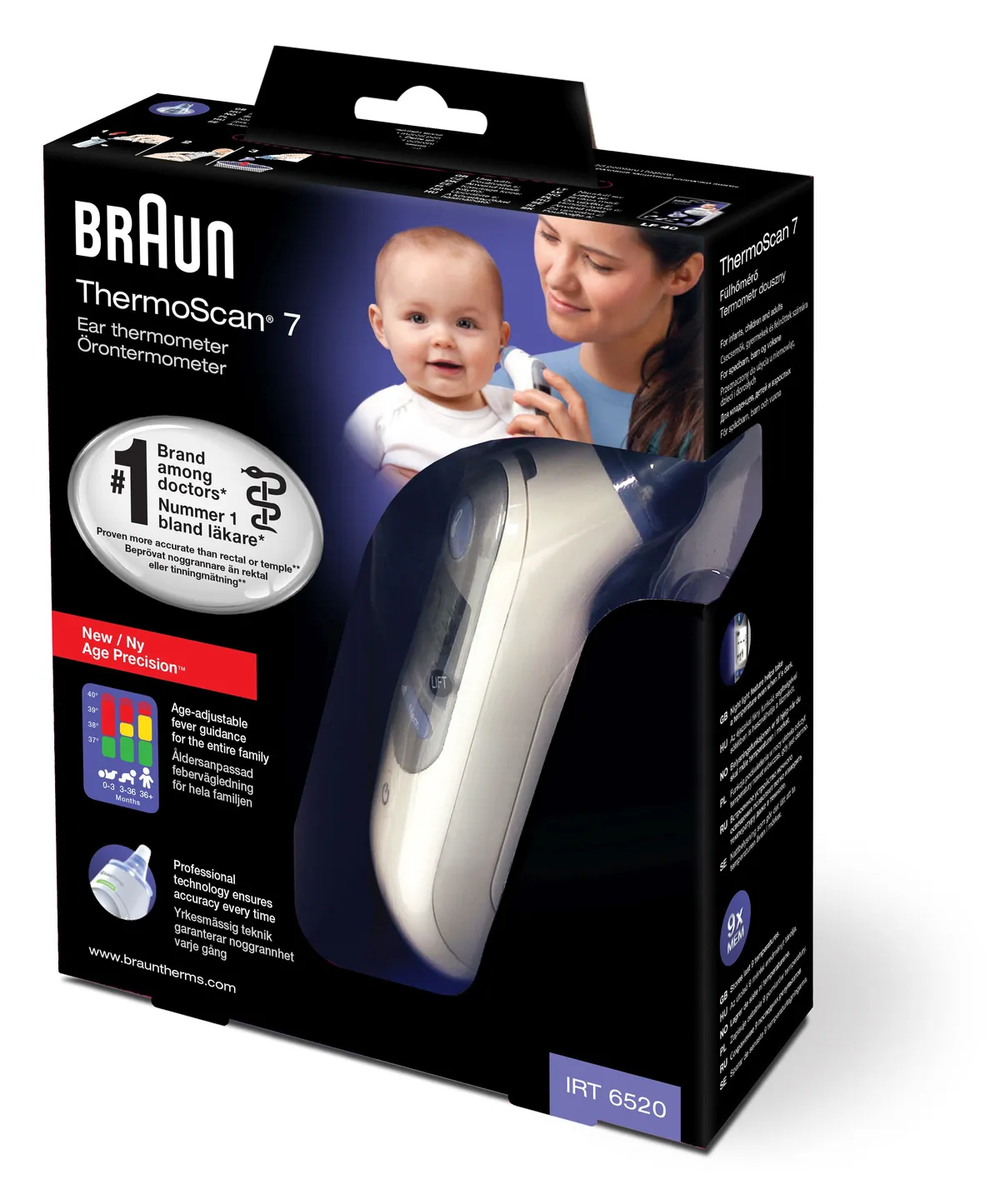 Braun ThermoScan Oorthermometer 7 Age Precision