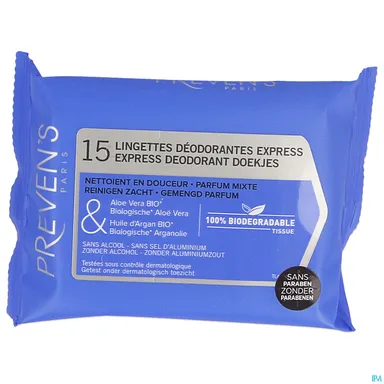 Preven's 15 Ontgeurende doekjes