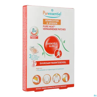 Puressentiel Gewrichten Verwarmende Patch 14 Essentiële Oliën