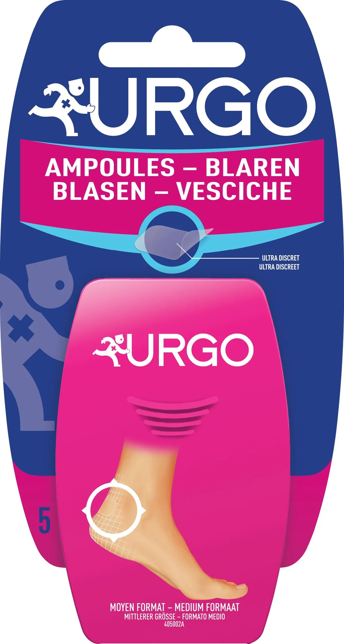 URGO 5 Pansements Discrets pour Ampoules