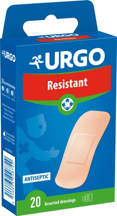 URGO Résistant 20 Pansements Assortis