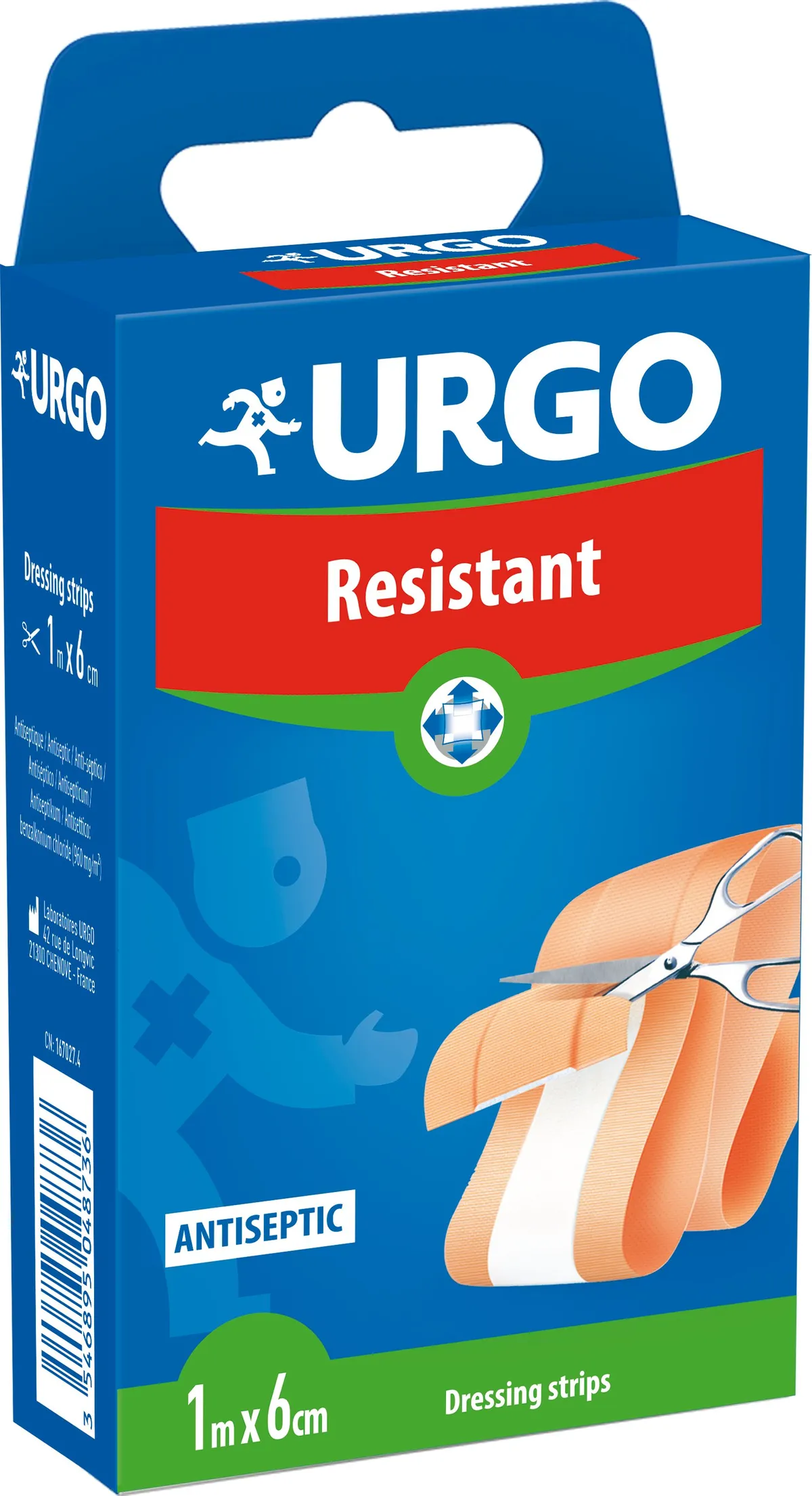 URGO Résistant Bande 1mx6cm 1