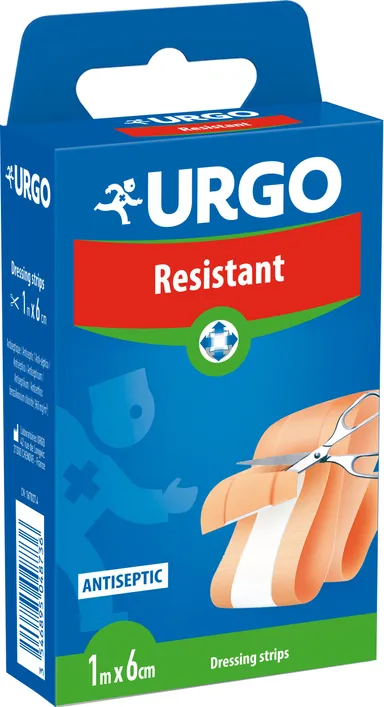 URGO Resistent Verband 1mx6cm 1