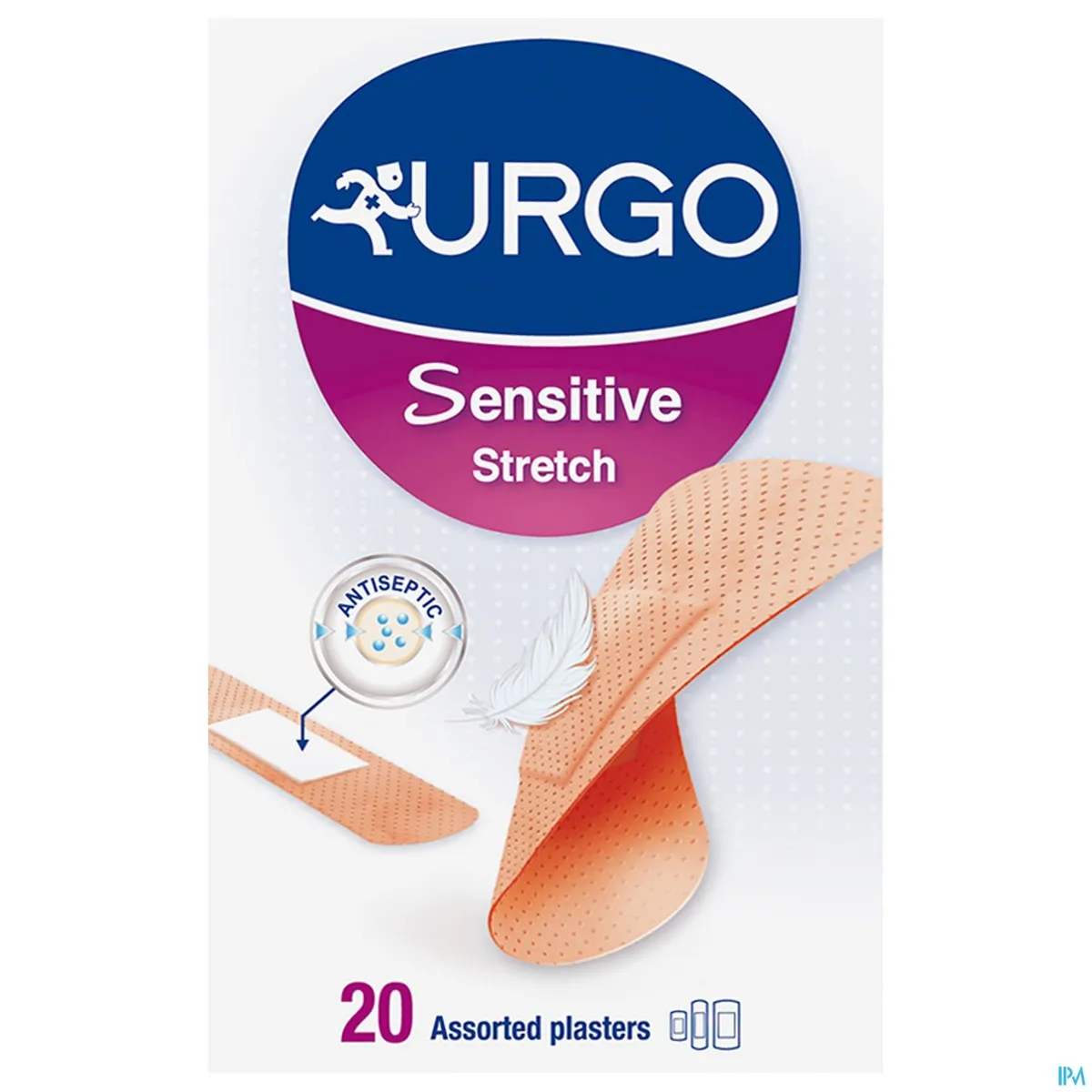 URGO Sensitive Stretch Set van 20 Pleisters