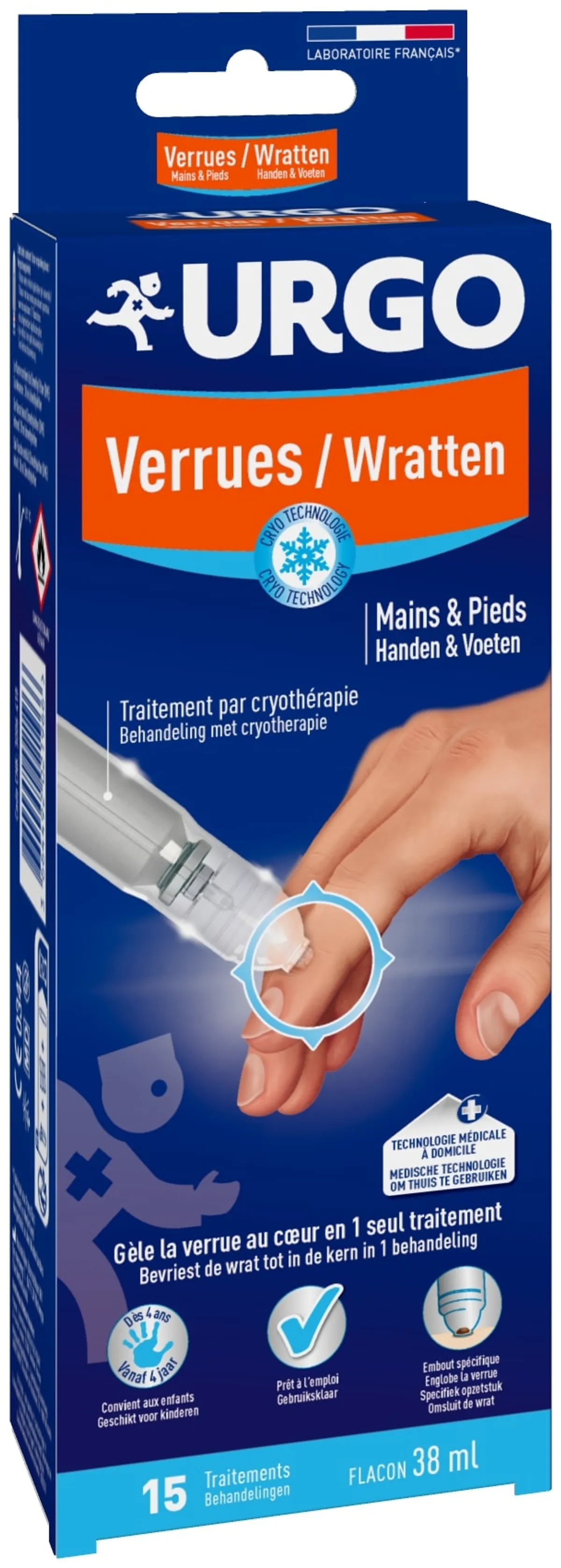 URGO Verrues Cryotherapie Spray 38ml