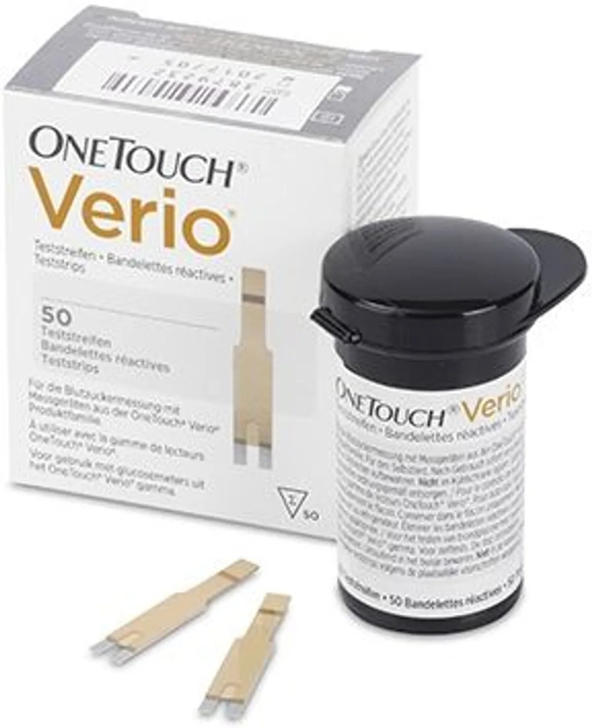OneTouch Verio 50 Bandelettes Réactives