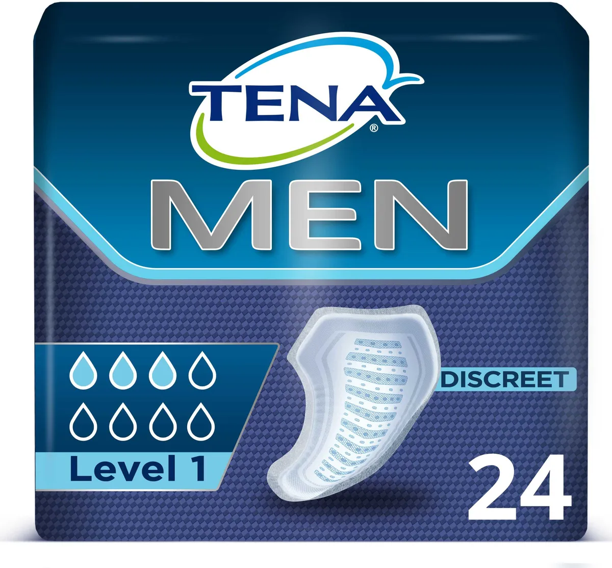 Tena Men Protection Masculine Discrète Niveau 1 24 pièces