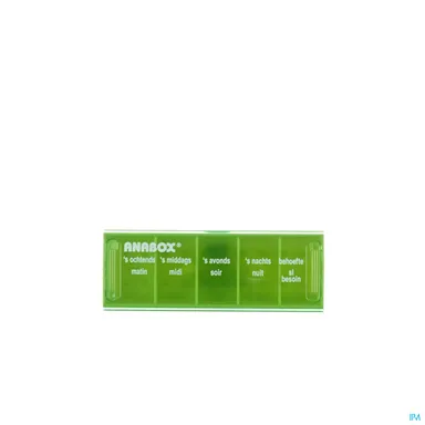 Anabox Pillendoosje 1 Dag 5 Vakjes FR
