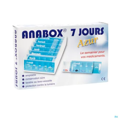 Anabox Pillendoosje Azur Fr 7 Dagen
