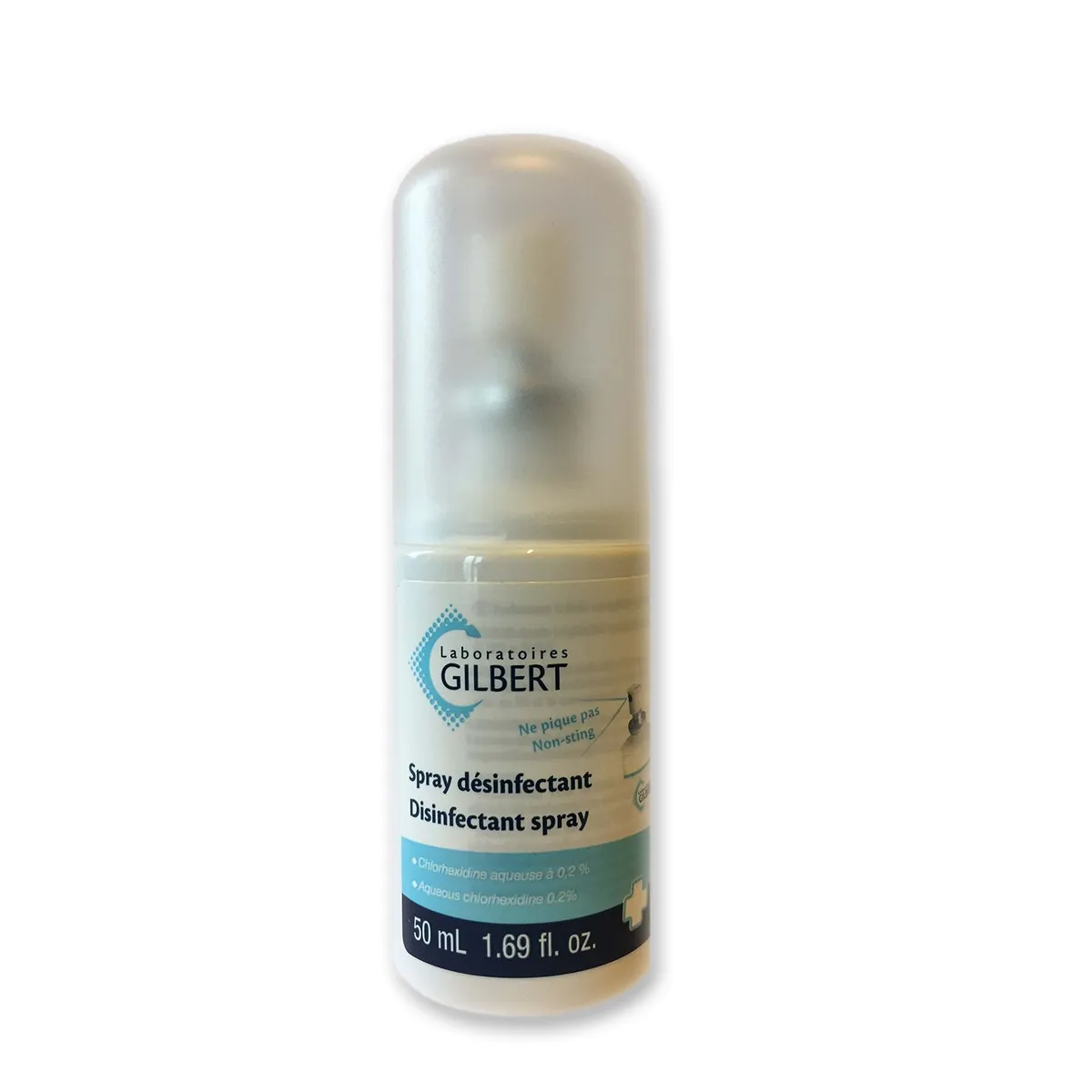 Gilbert Spray Désinfectant Chlorhexidine 0,2% 50ml