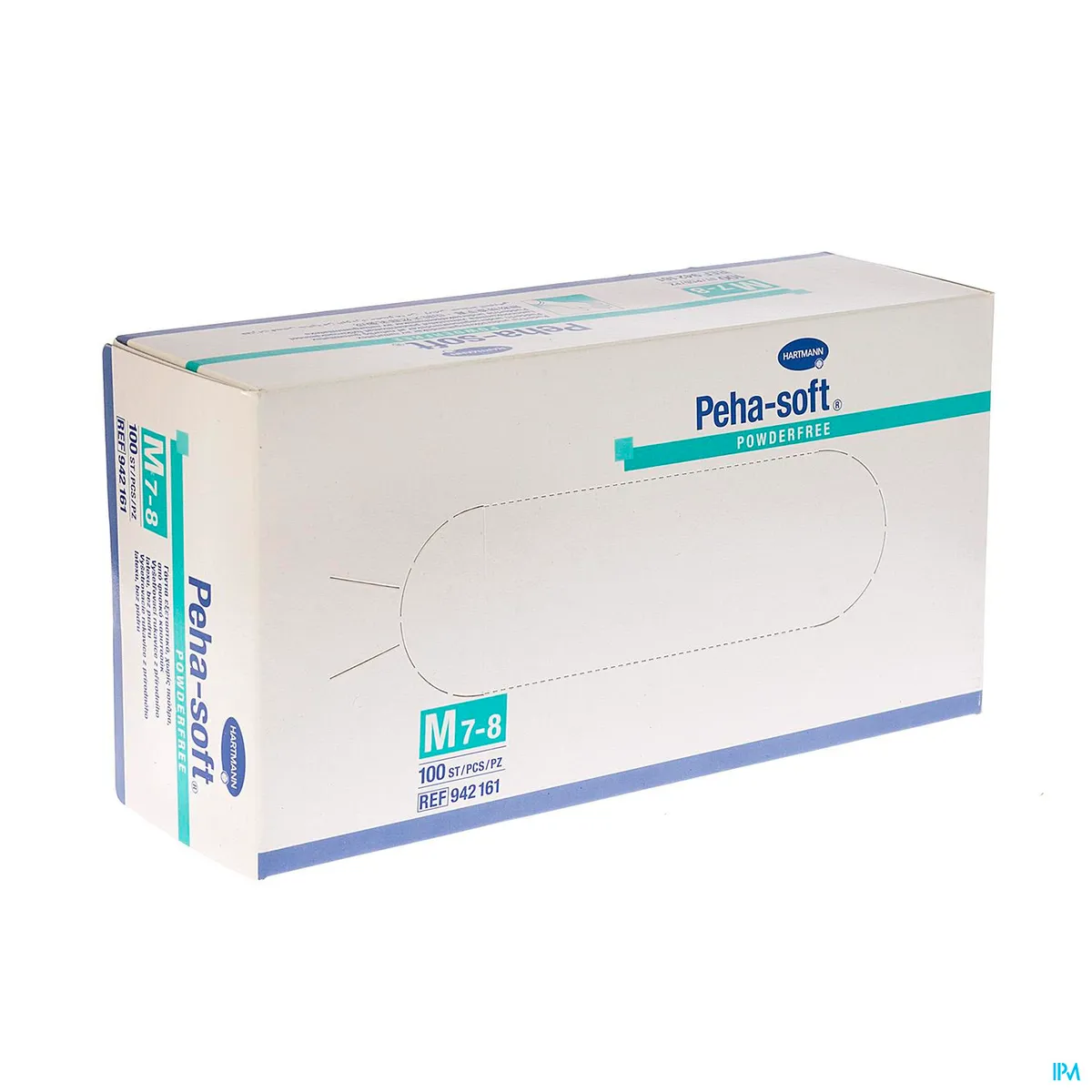Peha Soft Handschoen Latex N/st -pdr M 100 9421615