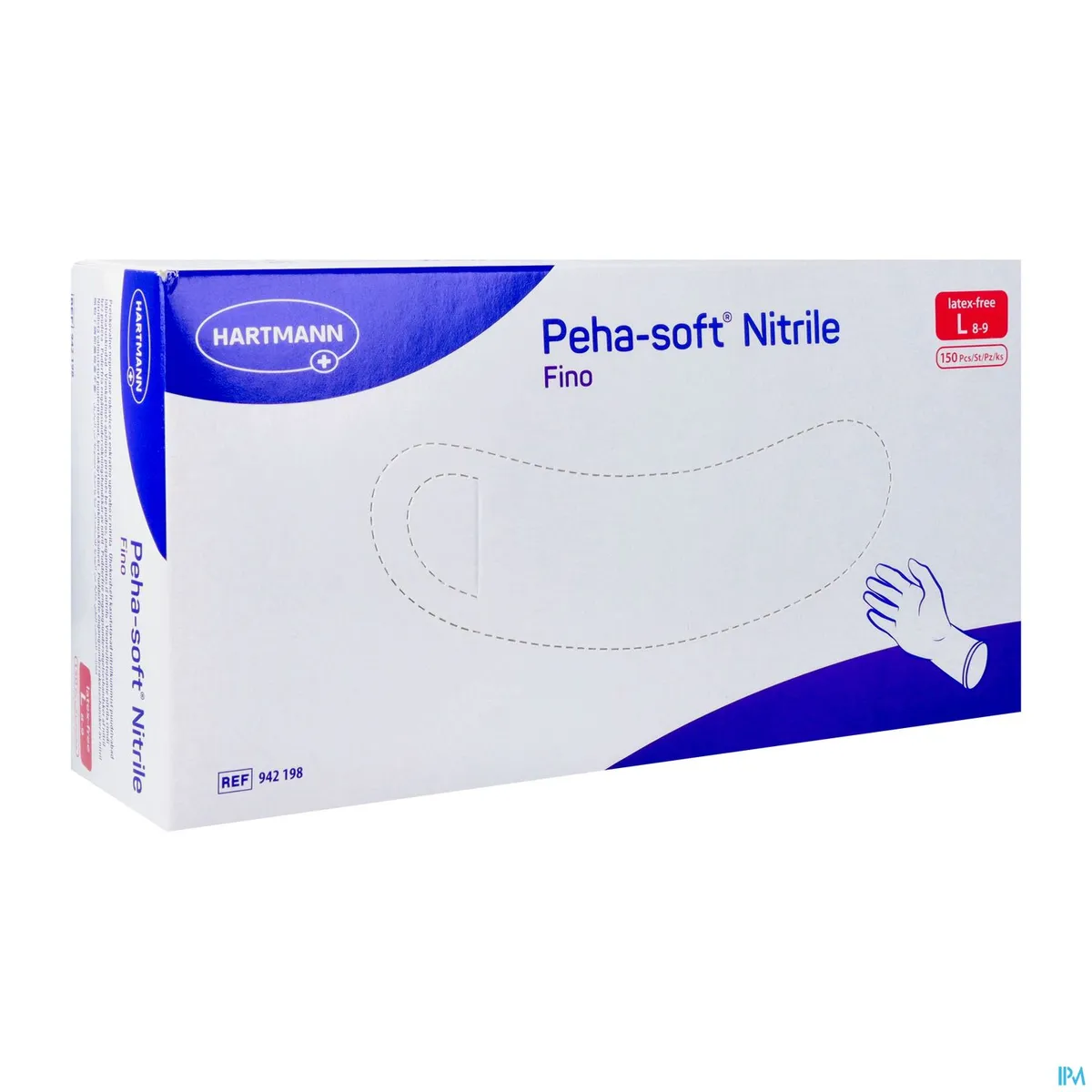 Peha Soft Handschoen Nitrile Fino L 150 9421985