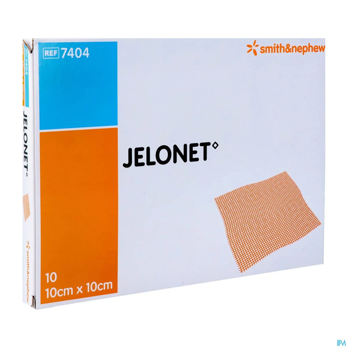 Jelonet 10 gaascompressen met paraffine 10cmx10cm