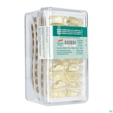Glycerine 100 zetpillen volwassenen Fagron