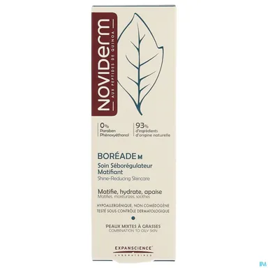 Noviderm Boreade M Verzorgende Sebumregelende Matterende Crème 40ml