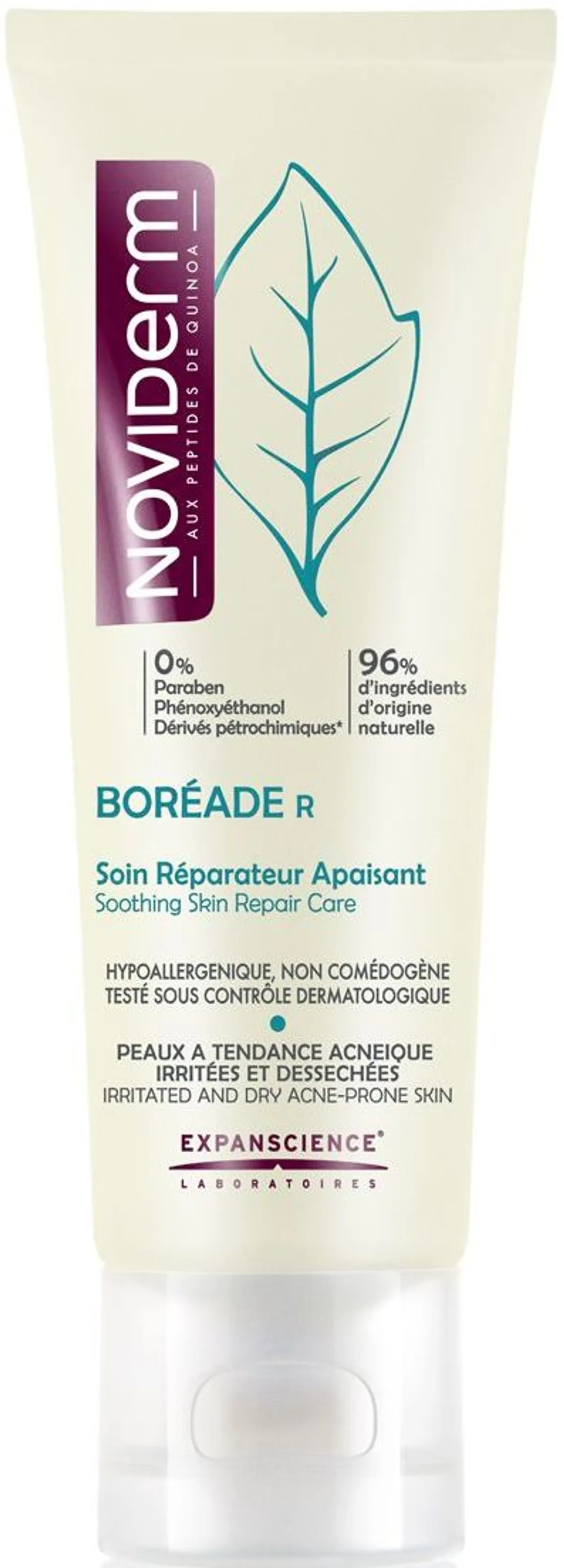 Noviderm Boreade R Soin Réparateur Apaisant Crème 40ml