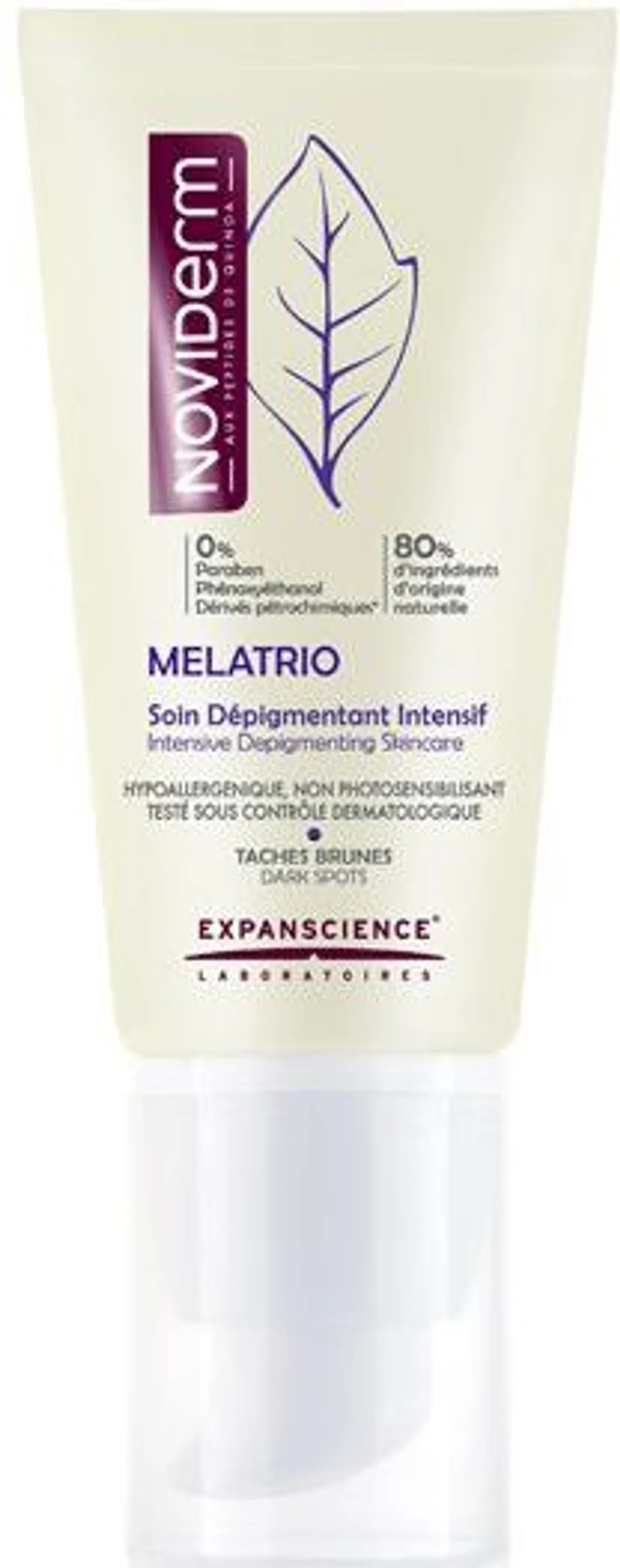 Noviderm Melatrio Soin Depigmentant Intensif Crème 30ml